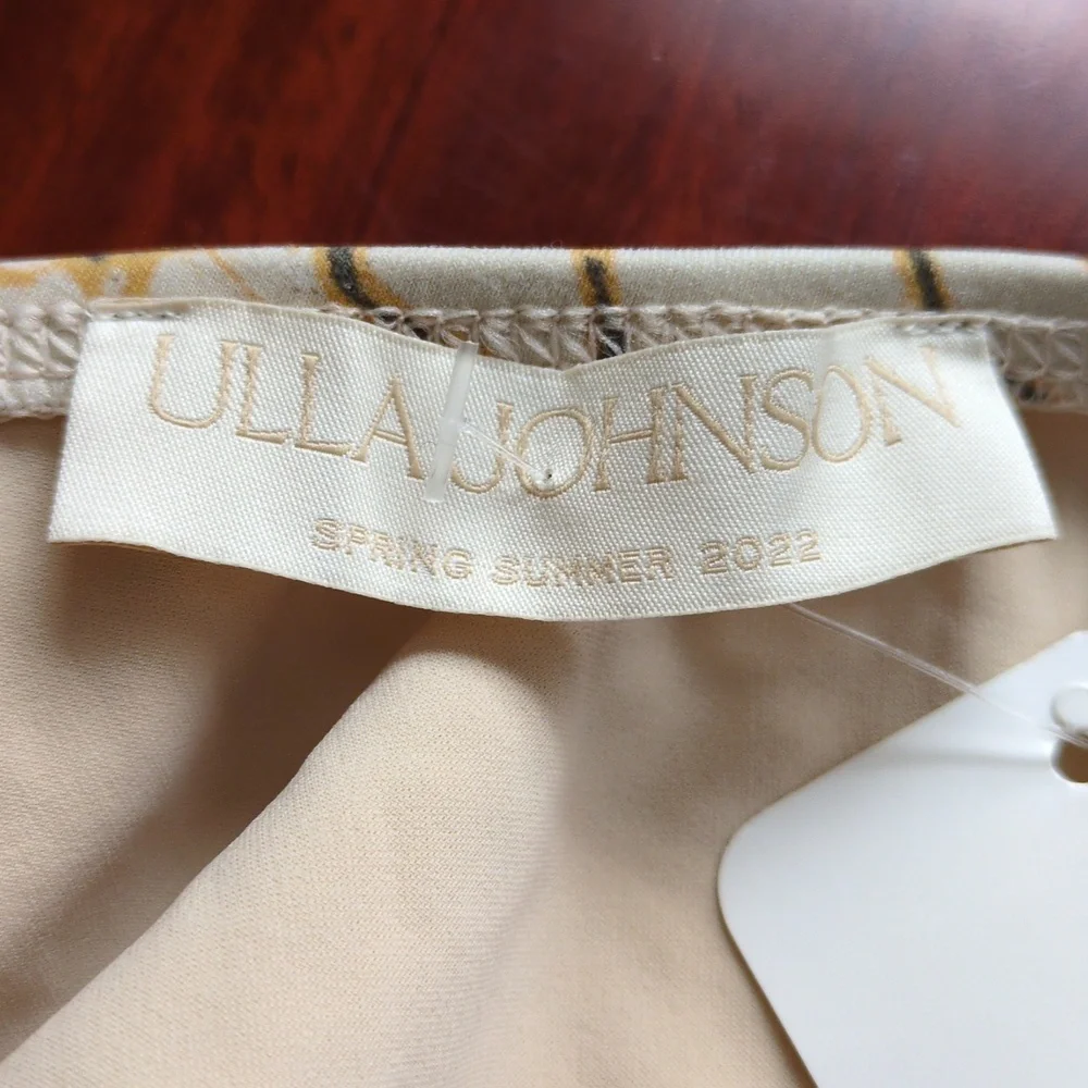 Ulla Johnson Bikini Set In Citrus Size L/XL